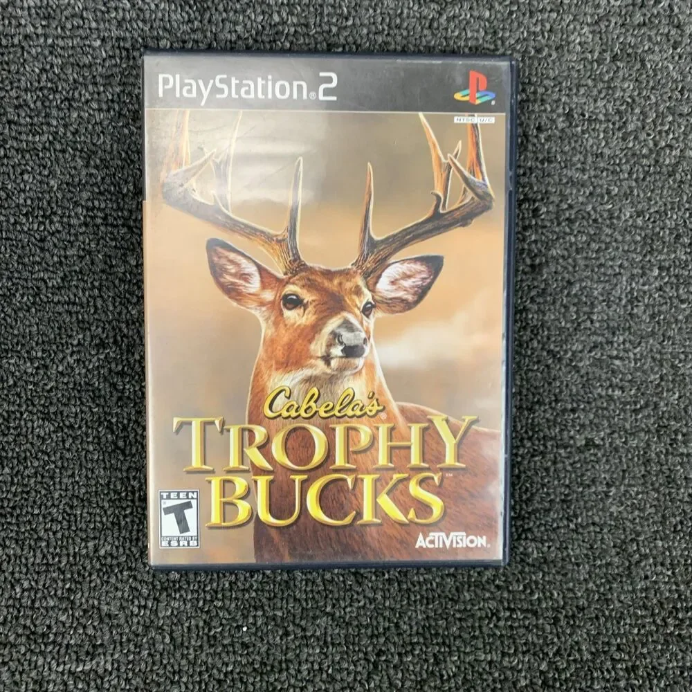 Cabelas Hunting PS2 Game Lot Of 4 (Playstation 2) Dangerous Hunts Safari Trophy